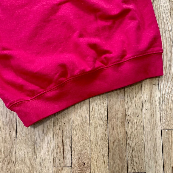 Disney Mickey Mouse Vintage Crew Neck Red Graphic Sweatshirt Pullover Size XS(1) - Picture 9 of 9